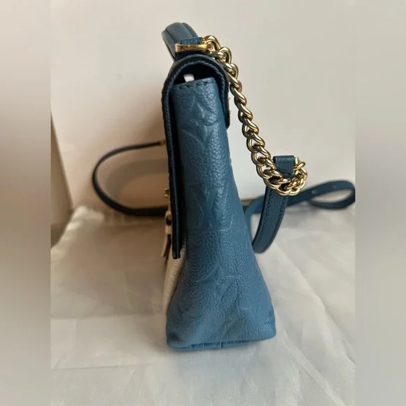 Louis Vuitton Blanche BB Monogram Empreinte Celeste Crossbody Bag - Picture 7 of 16